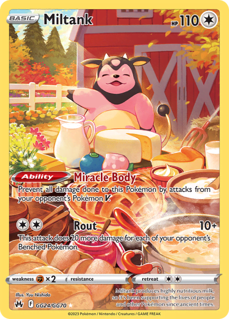 Miltank (Holofoil) (GG24) — Crown Zenith Galarian Gallery