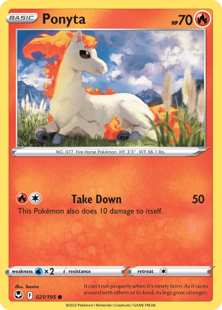 Ponyta (21) — Silver Tempest