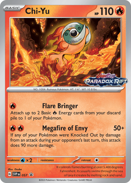 Chi-Yu (Holofoil) (57) — Scarlet & Violet Black Star Promos