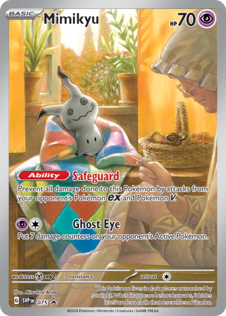 Mimikyu (Holofoil) (75) — Scarlet & Violet Black Star Promos