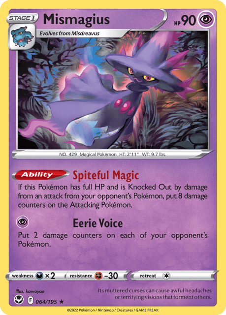 Mismagius (64) — Silver Tempest