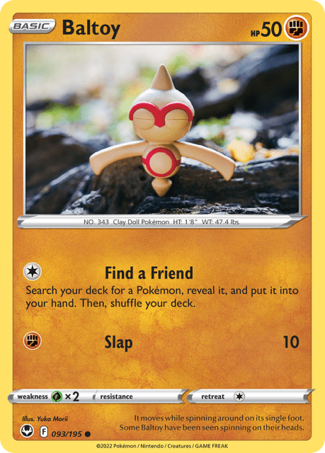 Baltoy (93) — Silver Tempest