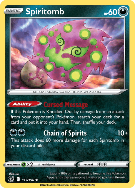 Spiritomb (117) — Lost Origin