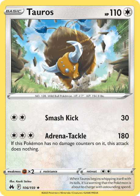 Tauros (106) — Crown Zenith