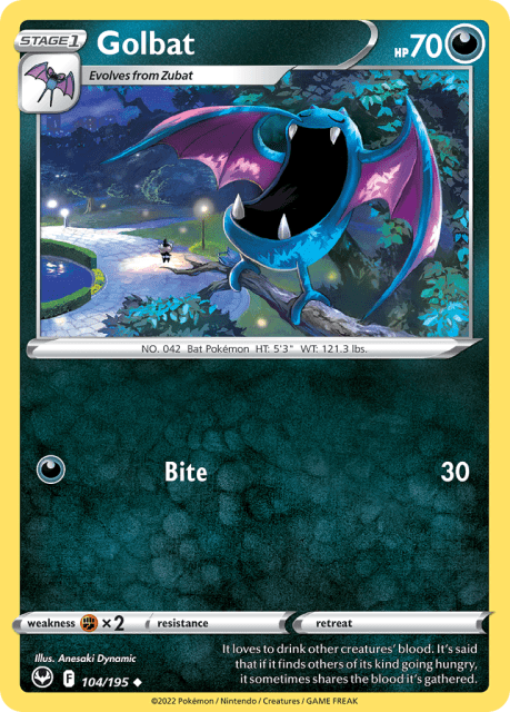 Golbat (104) — Silver Tempest