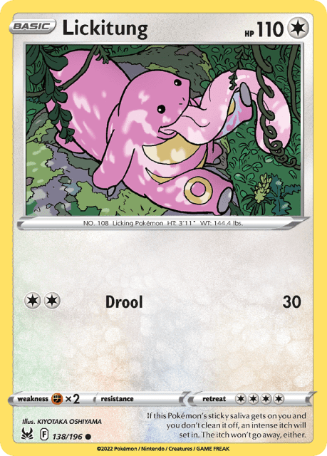 Lickitung (138) — Lost Origin