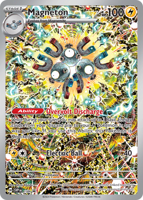 Magneton (Holofoil) (159) — Scarlet & Violet Black Star Promos