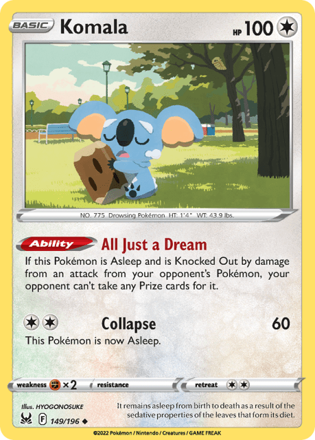 Komala (149) — Lost Origin
