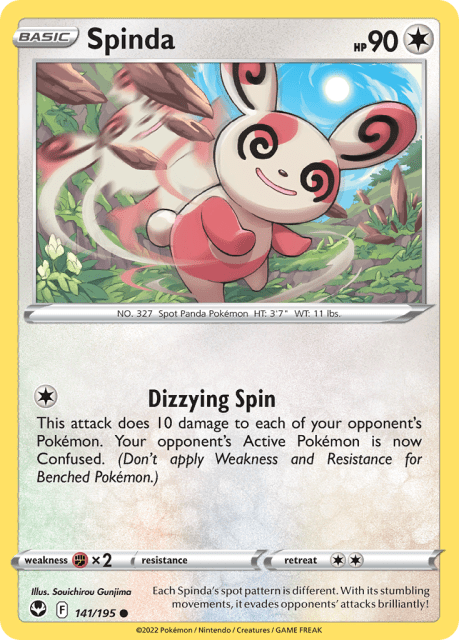 Spinda (141) — Silver Tempest