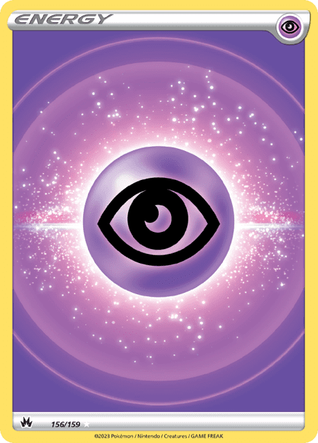 Psychic Energy (Holofoil) (156) — Crown Zenith