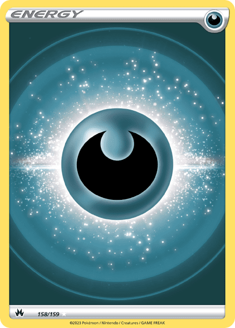 Darkness Energy (Holofoil) (158) — Crown Zenith