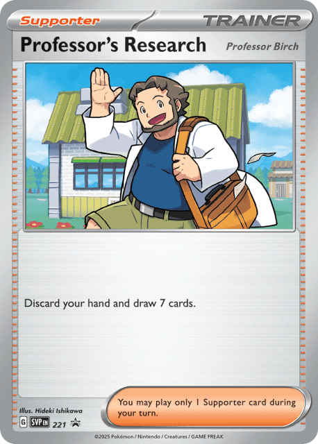 Professor's Research (221) — Scarlet & Violet Black Star Promos