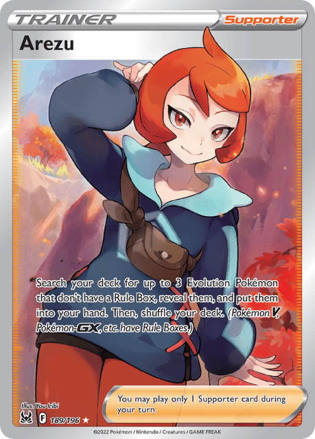 Arezu (Holofoil) (189) — Lost Origin