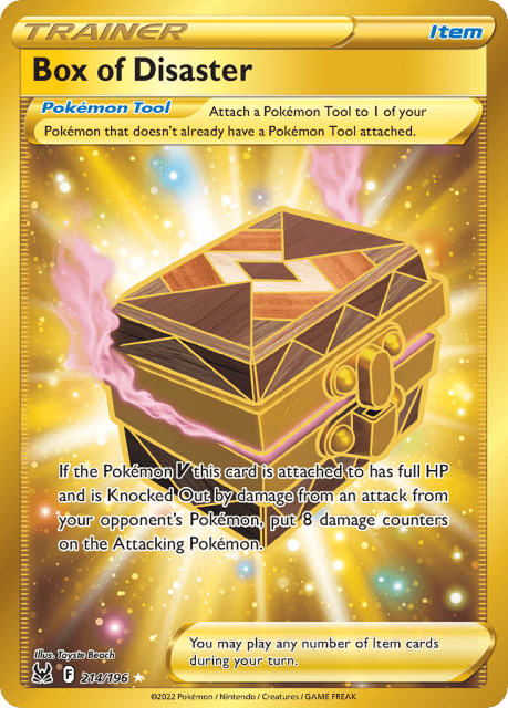 Box of Disaster (Holofoil) (214) — Lost Origin