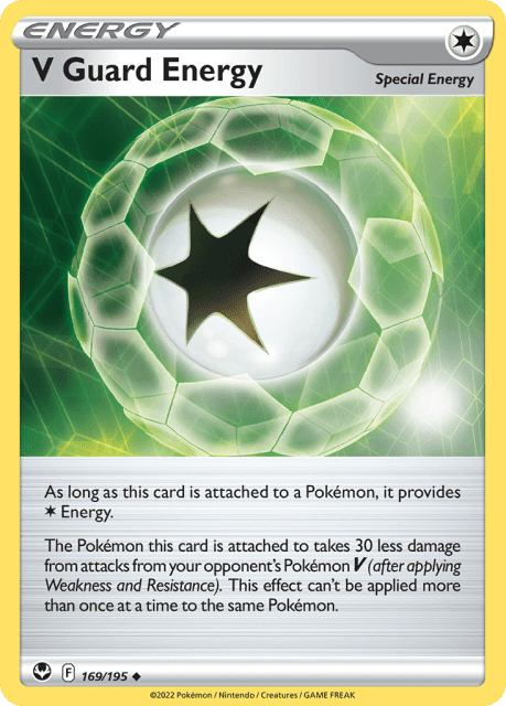 V Guard Energy (Reverse Holofoil) (169) — Silver Tempest