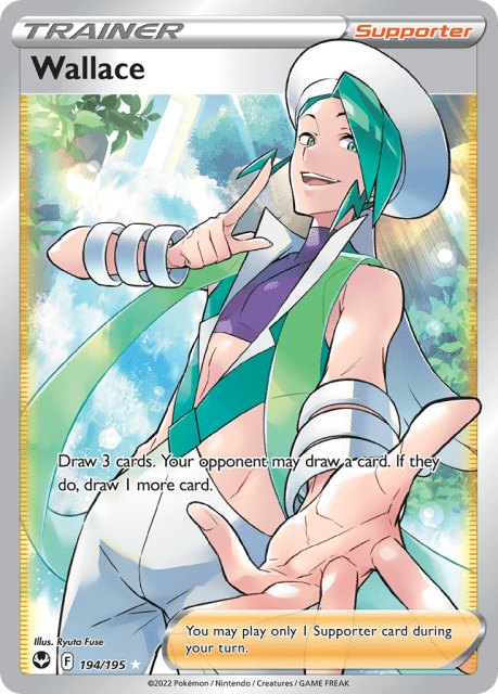 Wallace (Holofoil) (194) — Silver Tempest