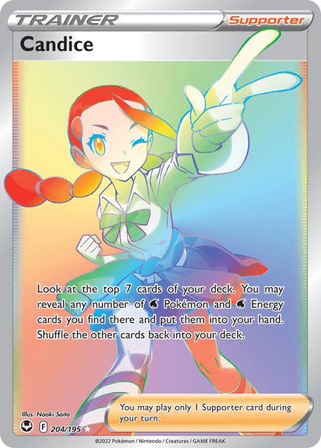 Candice (Holofoil) (204) — Silver Tempest