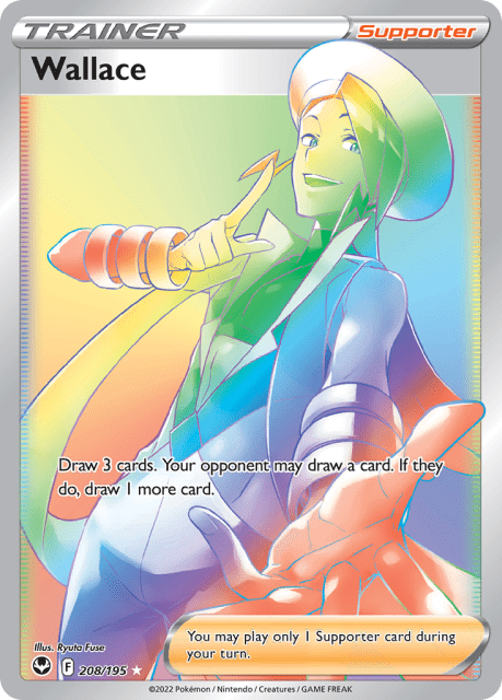 Wallace (Holofoil) (208) — Silver Tempest