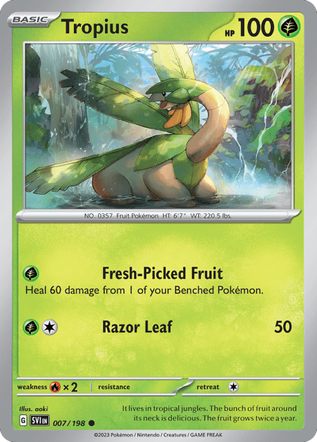 Tropius (7) — Scarlet & Violet