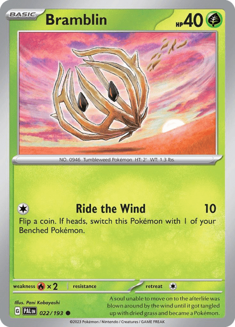 Bramblin (22) — Paldea Evolved