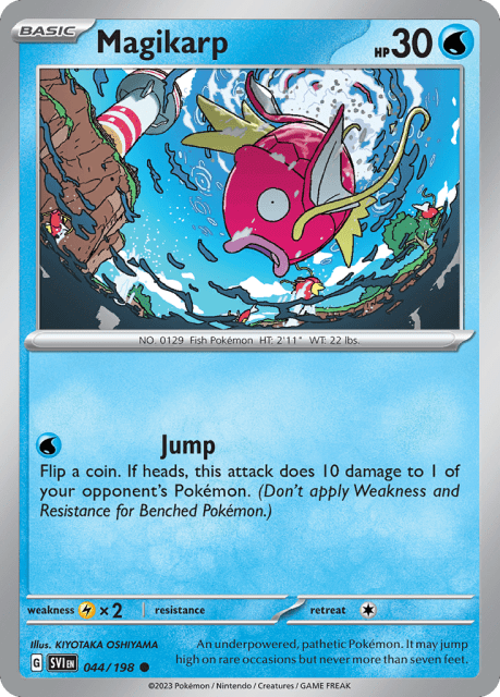 Magikarp (44) — Scarlet & Violet