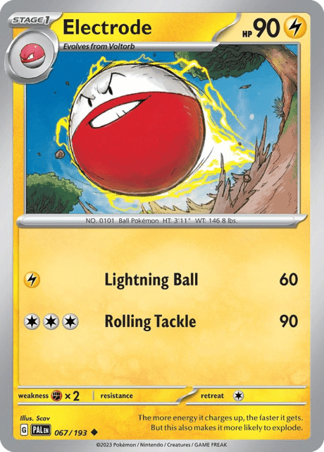 Electrode (67) — Paldea Evolved
