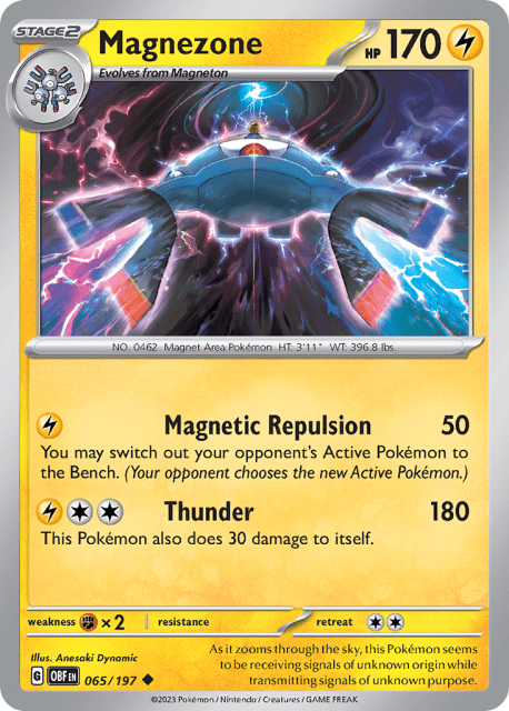 Magnezone (65) — Obsidian Flames