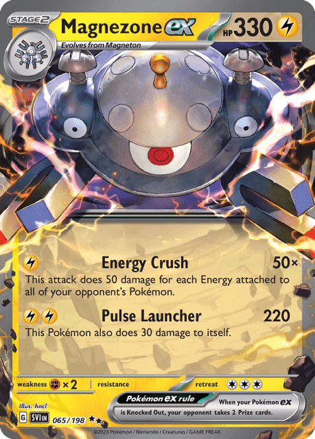 Magnezone ex (Holofoil) (65) — Scarlet & Violet