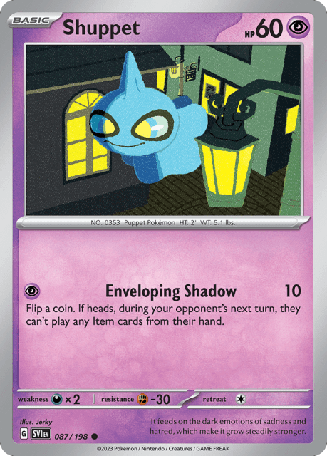 Shuppet (87) — Scarlet & Violet