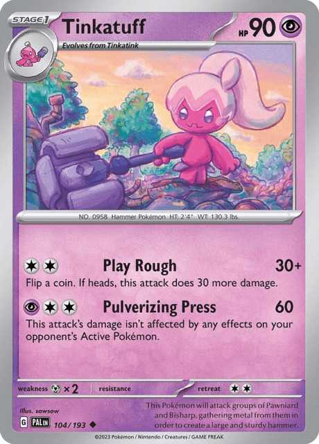 Tinkatuff (104) — Paldea Evolved