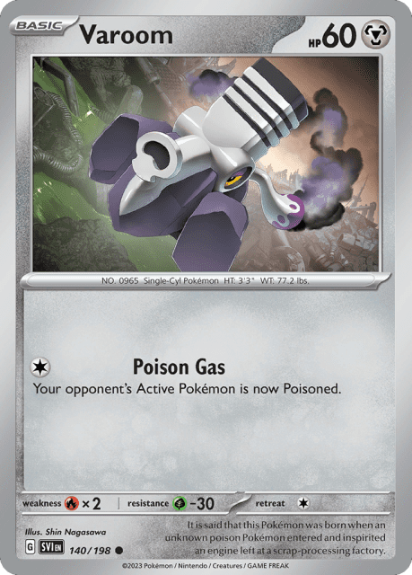 Varoom (140) — Scarlet & Violet