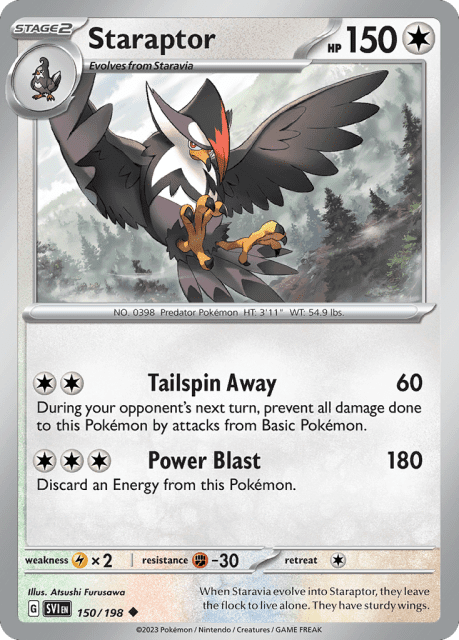 Staraptor (150) — Scarlet & Violet