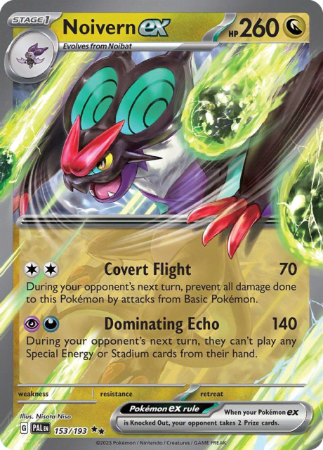 Noivern ex (Holofoil) (153) — Paldea Evolved