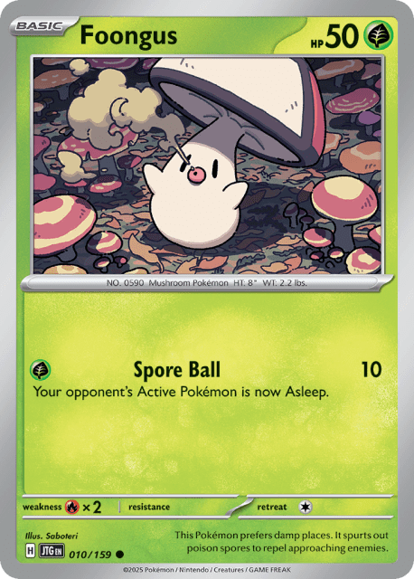 Foongus (Reverse Holofoil) (10) — Journey Together