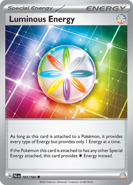 Luminous Energy (Reverse Holofoil) (191) — Paldea Evolved