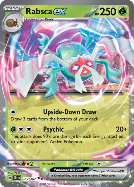 Rabsca ex (Holofoil) (25) — Destined Rivals