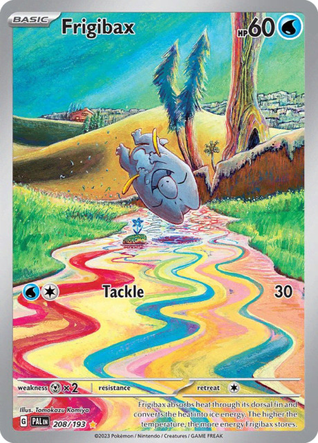 Frigibax (Holofoil) (208) — Paldea Evolved