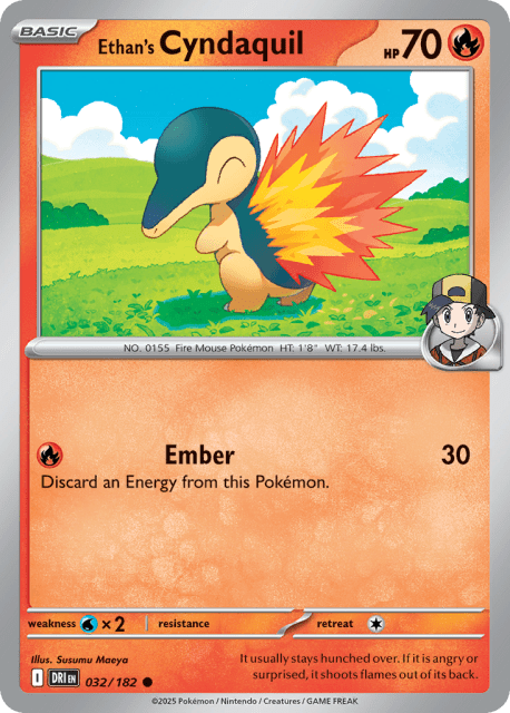 Ethan's Cyndaquil (32) — Destined Rivals