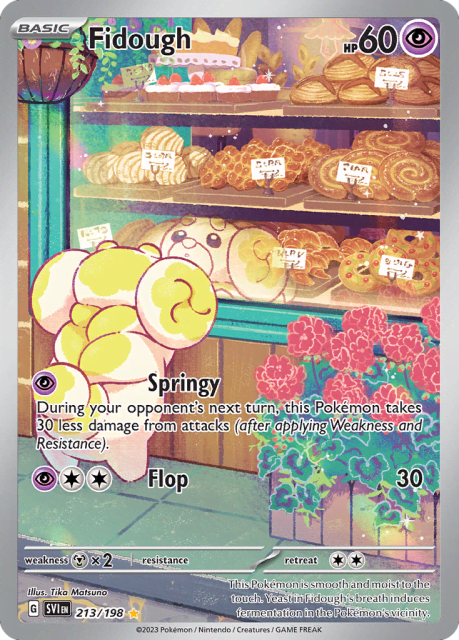 Fidough (Holofoil) (213) — Scarlet & Violet