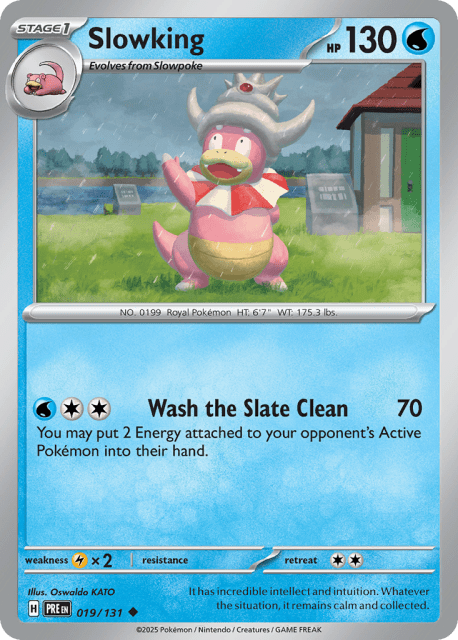 Slowking (19) — Prismatic Evolutions