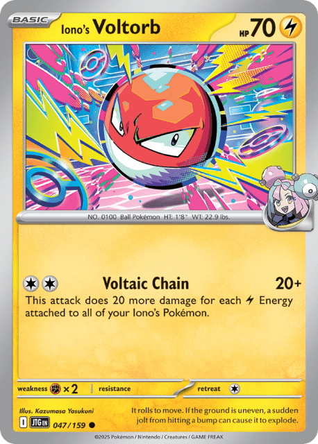 Iono's Voltorb (47) — Journey Together