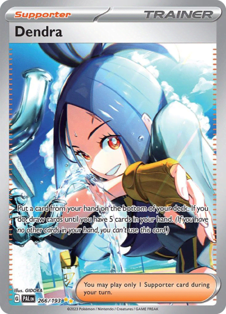 Dendra (Holofoil) (266) — Paldea Evolved