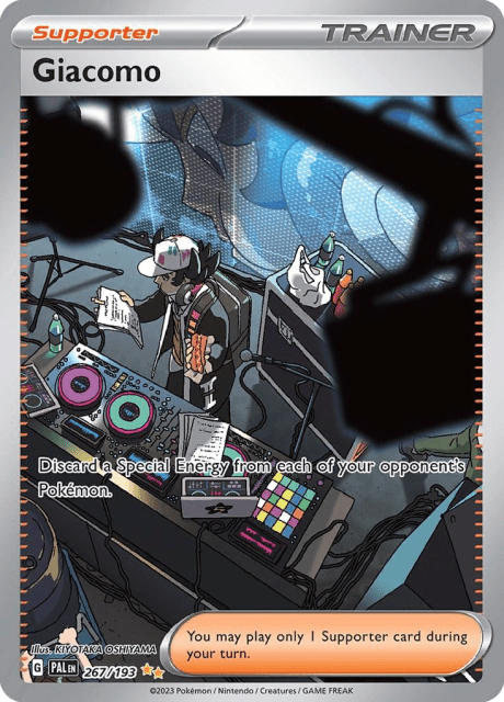 Giacomo (Holofoil) (267) — Paldea Evolved