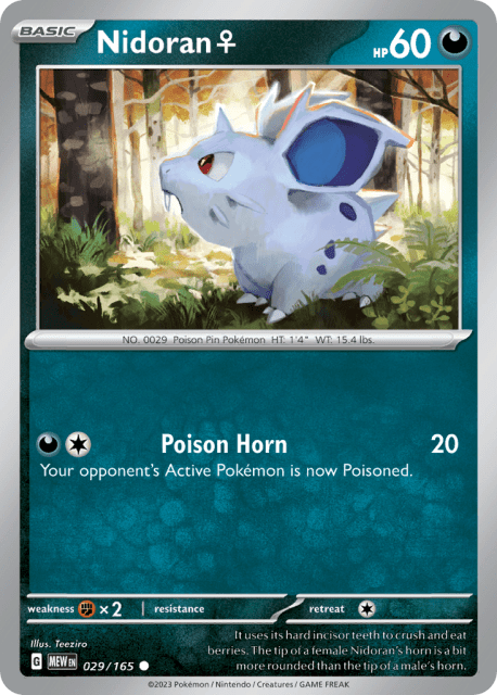 Nidoran ♀ (29) — 151