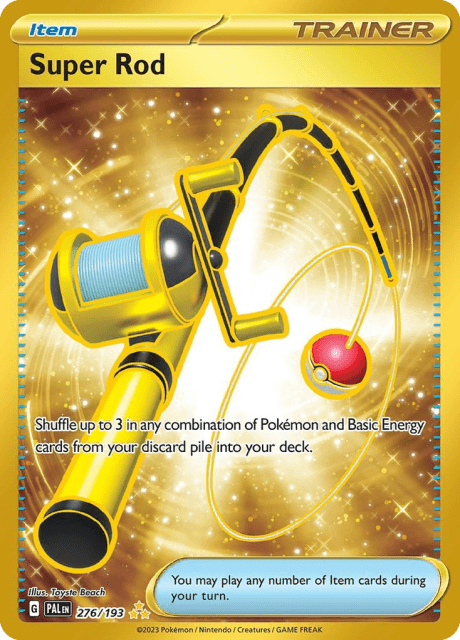 Super Rod (Holofoil) (276) — Paldea Evolved