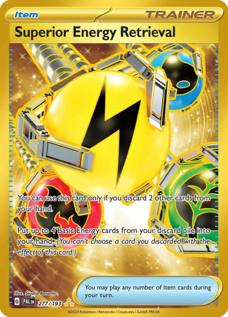 Superior Energy Retrieval (Holofoil) (277) — Paldea Evolved