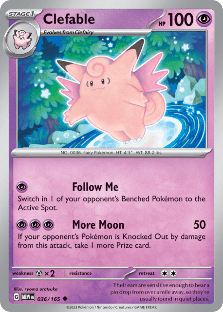 Clefable (36) — 151