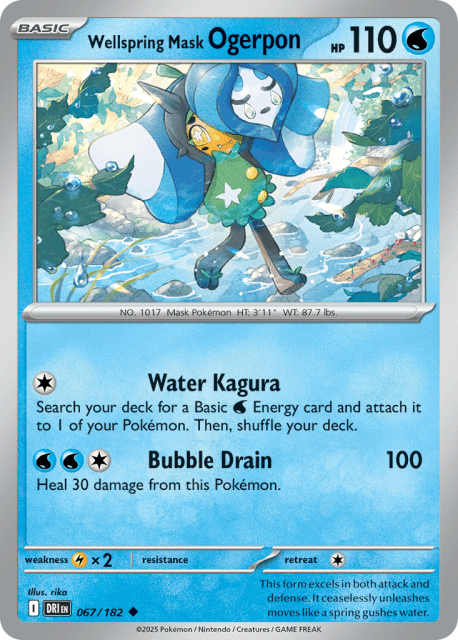 Wellspring Mask Ogerpon (67) — Destined Rivals