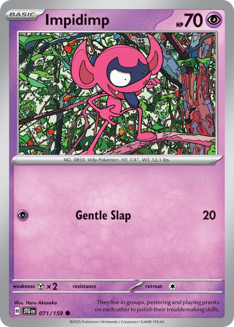 Impidimp (Reverse Holofoil) (71) — Journey Together