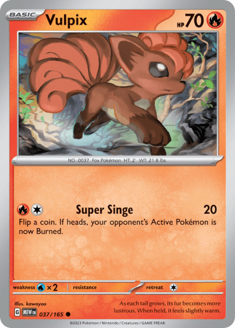 Vulpix (37) — 151